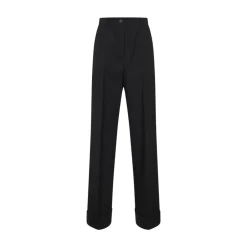 New Wool Gabardine Trousers Dame Bukser