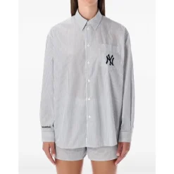 Best Yankees Serif Oversized Shirt Dame Bluser & Skjorter