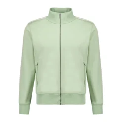 Sale Zipped Track Jacket with Logo Embroidery Træningsjakker