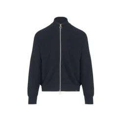 Sale Zip-up cardigan i Tech Wool Strik