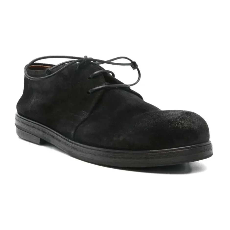 Discount Zucca Zeppa Derby Pelle Rovescio Dame Snøresko