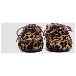 Antibes Leopard Wine Dame Loafers