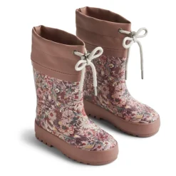 Clearance Blomsterprint Gummistøvler - WF551k-02 Børn Gummistøvler