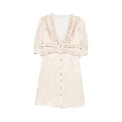 Discount Jacquard Mini Kjole Dame Kjoler