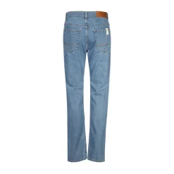 Sale Klassiske Denim Jeans med Metal Detaljer Jeans